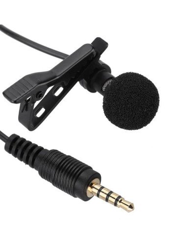 JH043 Lavalier 3.5mm Jack Condenser Wired Mic For smartphone