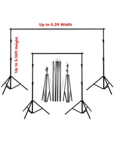 Backdrop Background Stand Set Photography Studio Photo 2x3m Backdrop Background Stand Set Photography Studio Photo 2x3m