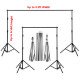 Backdrop Background Stand Set Photography Studio Photo 2x3m Backdrop Background Stand Set Photography Studio Photo 2x3m