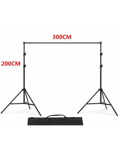 Backdrop Background Stand Set Photography Studio Photo 2x3m Backdrop Background Stand Set Photography Studio Photo 2x3m