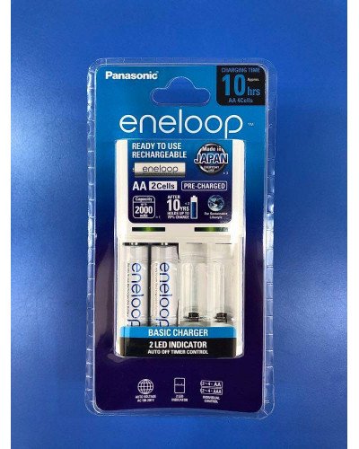 Panasonic Eneloop Charger with 4 AA  Batteries