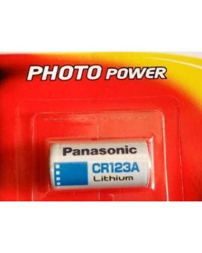Baterai Panasonic Lithium CR123A Photo Power