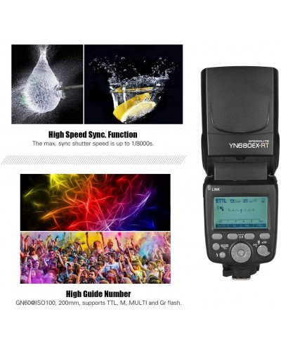 YONGNUO YN680EX-RT Lithium 2.4G Wireless TTL Flash Speedlite