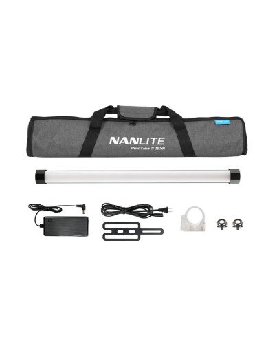 Nanlite PavoTube II 15XR 2' RGBWW LED Pixel Tube with Built-In CRMX 1-Light Kit