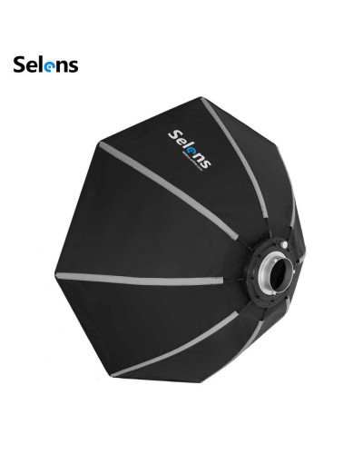 Selens 60cm Octagon Softbox Umbrella Bowens Mount for Studio Light Strobe