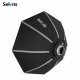 Selens 60cm Octagon Softbox Umbrella Bowens Mount for Studio Light Strobe Selens 60cm Octagon Softbox Umbrella Bowens Mount for Studio Light Strobe