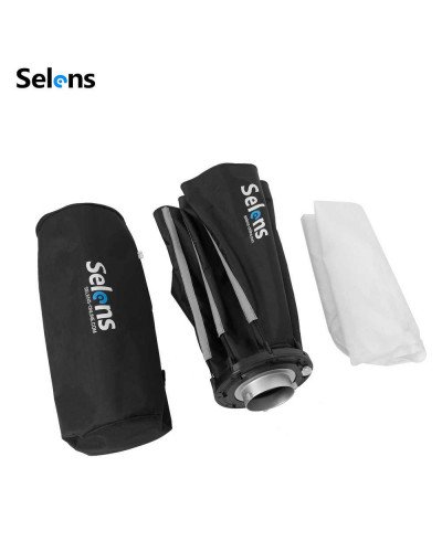 Selens 60cm Octagon Softbox Umbrella Bowens Mount for Studio Light Strobe Selens 60cm Octagon Softbox Umbrella Bowens Mount for Studio Light Strobe