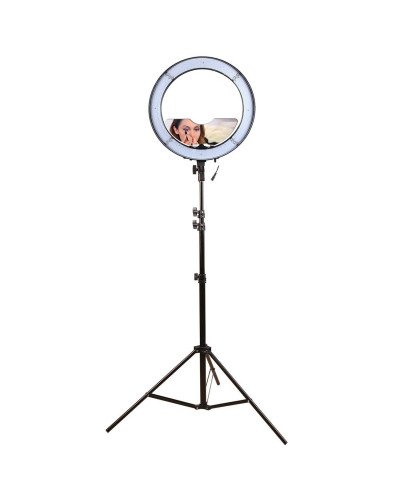 رينق لايت مقاس 18 انش + جميع الاكسسوارات