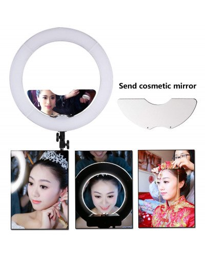 رينق لايت مقاس 18 انش + جميع الاكسسوارات