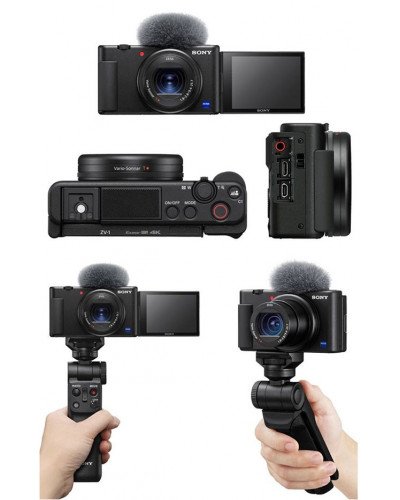 Sony Launches ZV-1 Camera And Sony VCT-SGR1 Shooting Grip
