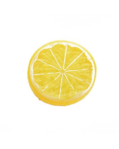 Yellow Mini Photography Props Simulation Lemon Slices for Studio Photo Desktop Shooting Decoration Accessories