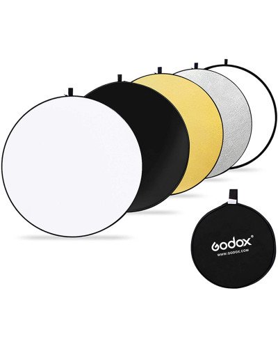 GODOX 80cm 5-in-1 Collapsible Round Portable Disc Light Reflector