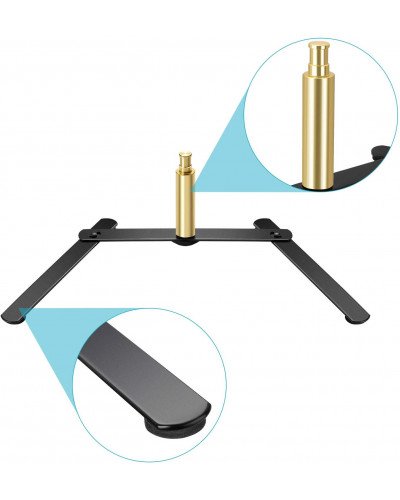 Neewer LED Ring Light Base Desktop Tabletop Stand