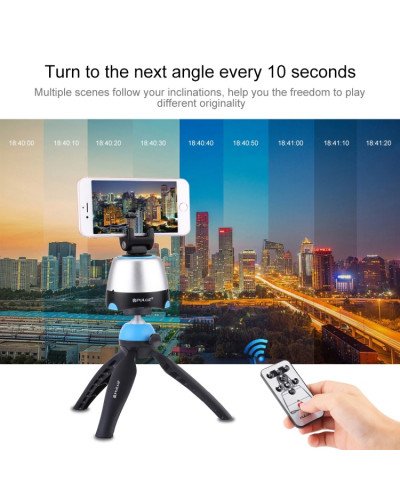 PULUZ Electronic 360 Degree Rotation Panoramic Tripod