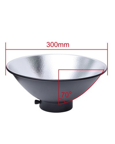 Jinbei M30 70 Degree Magnum Reflector with Diffuser Jinbei M30 70 Degree Magnum Reflector with Diffuser