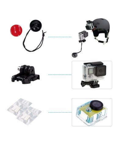 Puluz GoPro Hero Fusion Session Action Cam 53 in 1 Mount