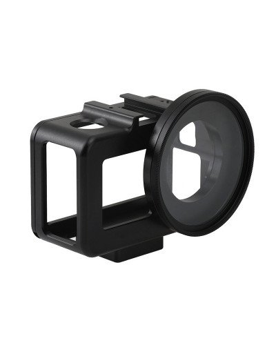 Aluminum Alloy Standard Frame Case with 52mm UV Lens Filter for DJI OSMO ACTION Camera Accessories