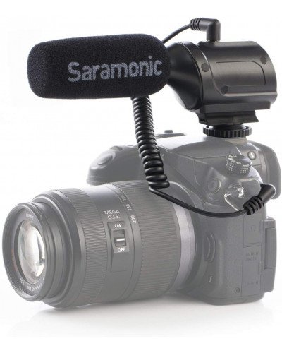 Saramonic SR-PMIC1 Battery-Free On-Camera Shotgun Microphone
