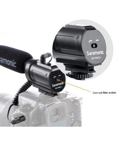 Saramonic SR-PMIC1 Battery-Free On-Camera Shotgun Microphone