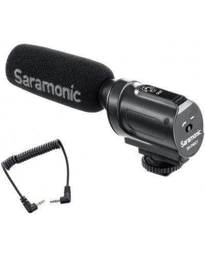 Saramonic SR-PMIC1 Battery-Free On-Camera Shotgun Microphone