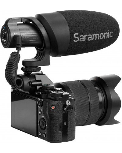 CamMic+ On-Camera Battery-Powered Shotgun Microphone for DSLR