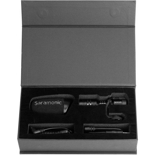  Saramonic VMICMINI Vmic Mini Shotgun Microphone (VMICMINI) 