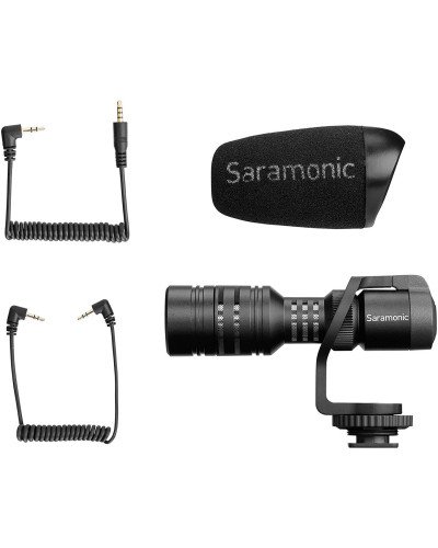  Saramonic VMICMINI Vmic Mini Shotgun Microphone (VMICMINI) 