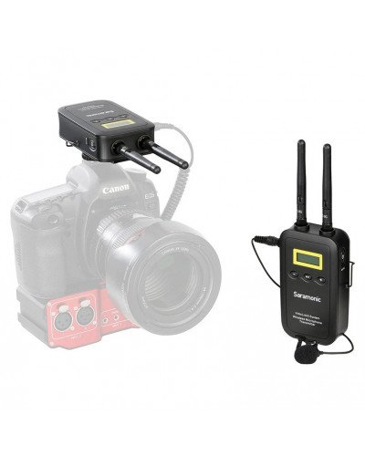 VMICLINK5 RX+TX 5.8GHZ WIRELESS LAVALIER SYSTEM FOR DSLR