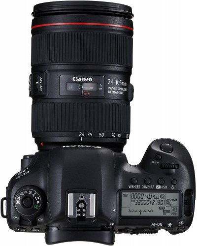 Canon EOS 5D Mark IV 30.4 MP Digital SLR Camera (Black) + EF 24-105mm is II USM Lens Kit