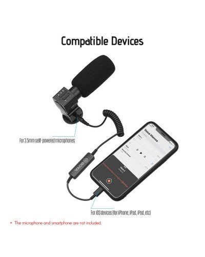 BOYA 3.5mm TRS to Lightning Adapter 35C-L