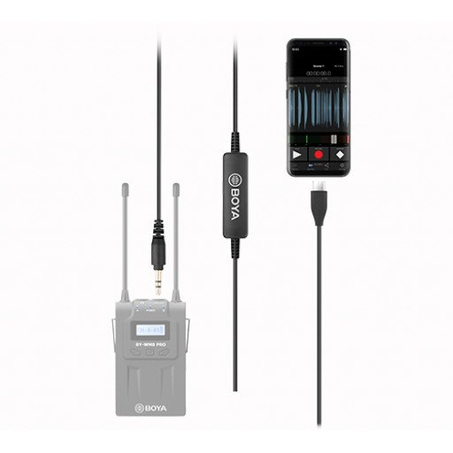 BOYA 35C-USB C 3.5mm to USB Type-C Connector Audio Cable