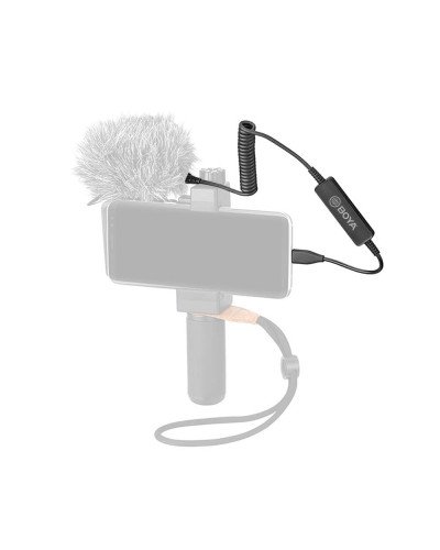 BOYA 35C-USB C 3.5mm to USB Type-C Connector Audio Cable