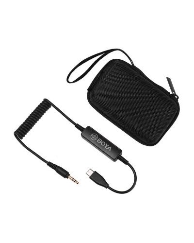 BOYA 35C-USB C 3.5mm to USB Type-C Connector Audio Cable