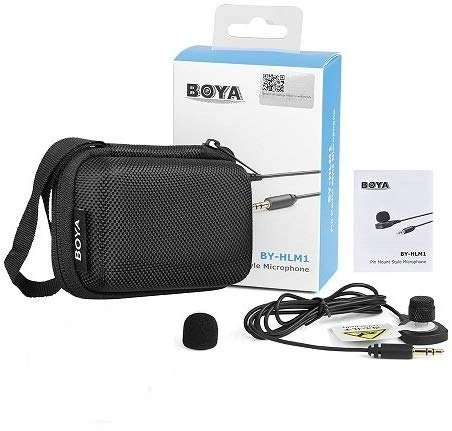 BOYA by-HLM1 Wearable Pin Microphone