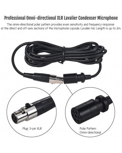 Boya BY-M11OD Professional Omnidirectional XLR Lavalier Microphone Boya BY-M11OD Professional Omnidirectional XLR Lavalier Microphone