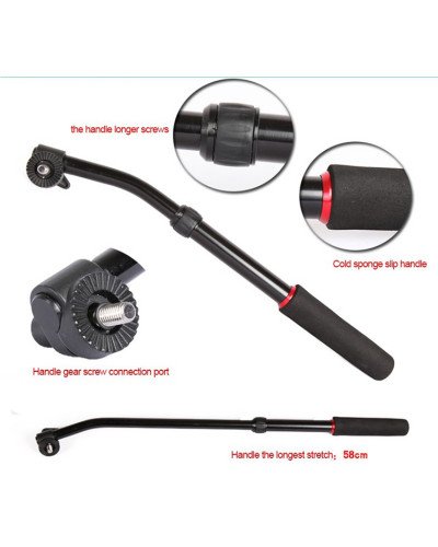 JIEYANG JY0606H hydraulic PTZ tripod head JIEYANG JY0606H hydraulic PTZ tripod head