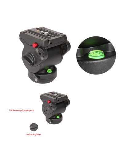 JIEYANG JY0606H hydraulic PTZ tripod head JIEYANG JY0606H hydraulic PTZ tripod head