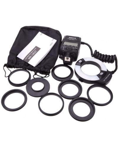 Meike MK-14EXT Macro TTL ring flash for Canon E-TTL