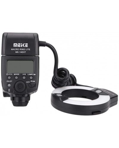 Meike MK-14EXT Macro TTL ring flash for Canon E-TTL