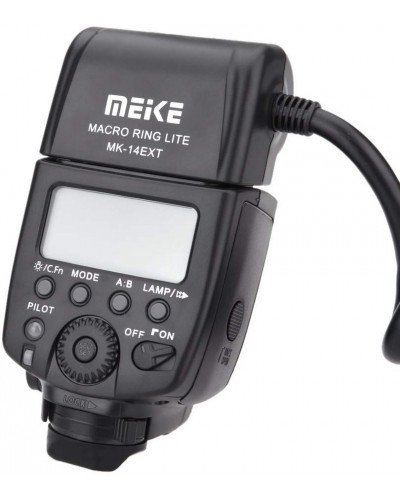 Meike MK-14EXT Macro TTL ring flash for Canon E-TTL