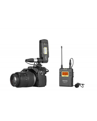 Saramonic UwMic9 TX9+RX-XLR9 UHF Wireless Lavalier Mic System with Plug-On Saramonic UwMic9 TX9+RX-XLR9 UHF Wireless Lavalier Mic System with Plug-On