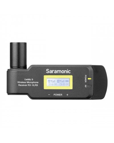 Saramonic UwMic9 TX9+RX-XLR9 UHF Wireless Lavalier Mic System with Plug-On Saramonic UwMic9 TX9+RX-XLR9 UHF Wireless Lavalier Mic System with Plug-On