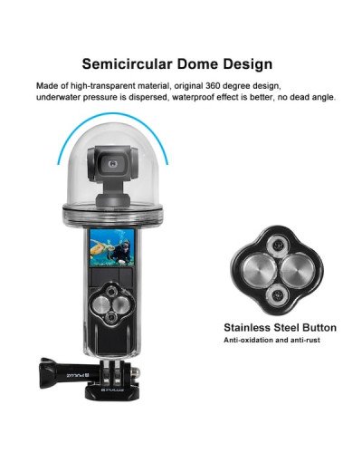 غلاف ضد الماءبعمق 60 متر لكاميرات اوزمو بوكيت 