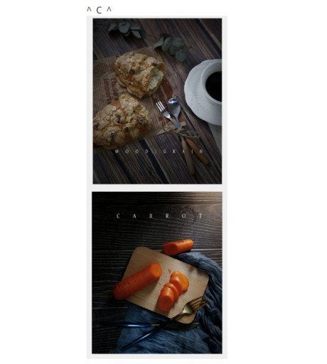 Double-Sided Wood Texture Desktop Photography Background Paper