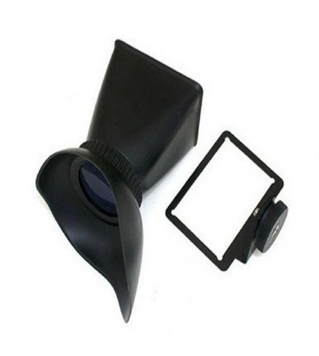 V3 LCD Viewfinder 2.8x Magnifier Extender Magnetic Hood for Canon 600D 60D