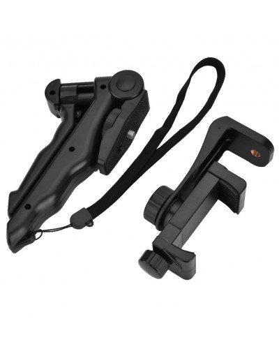 Phone Holder Tripod Handheld Stabilizer Hand Grip Mount for Smartphone