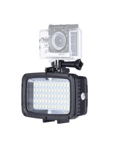 Andoer Ultra Bright 1800LM 3 Modes Waterproof Underwater 40m 5500K 60pcs LED Andoer Ultra Bright 1800LM 3 Modes Waterproof Underwater 40m 5500K 60pcs LED