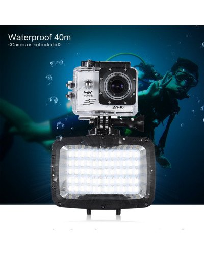 Andoer Ultra Bright 1800LM 3 Modes Waterproof Underwater 40m 5500K 60pcs LED Andoer Ultra Bright 1800LM 3 Modes Waterproof Underwater 40m 5500K 60pcs LED