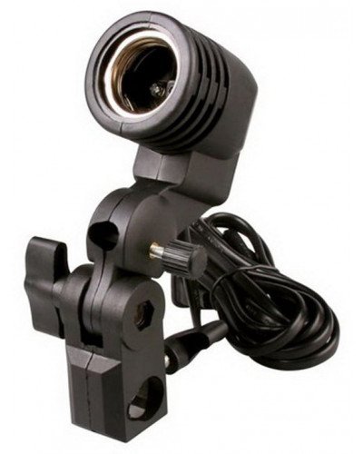 E27 flash strobe bulb umbrella holder socket