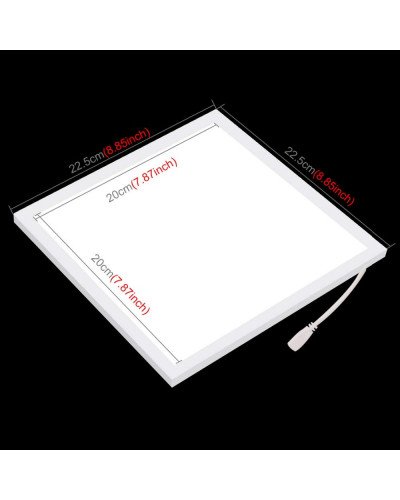 Puluz Led Photography Light Panel Pad 20*20cm